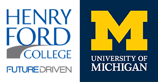 Henry Ford College and University of Michigan Logos