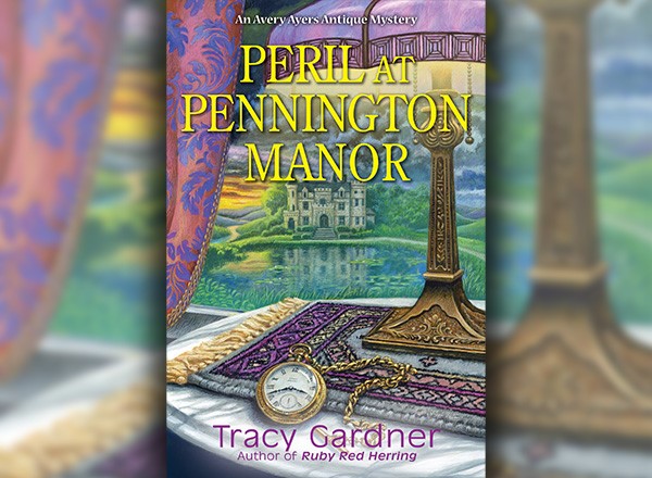 "Peril at Pennington Manor" is the follow-up to Tracy Gardner's Edgar-nominated "Ruby Red Herring." It will be released June 7. 