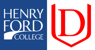 Henry Ford College and WSU Logos