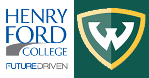 Henry Ford College and WSU Logos
