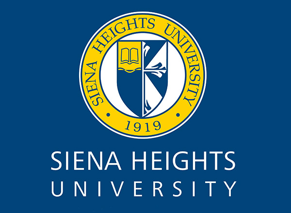Seina Heights University logo.