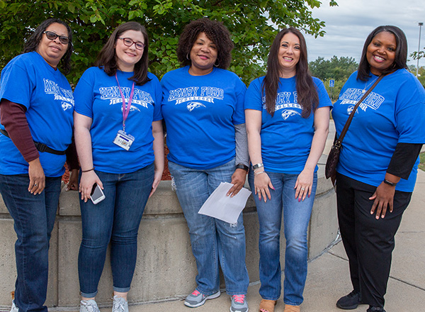 Discover Day volunteer staff from 2019.
