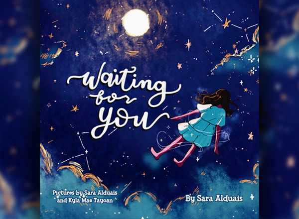 "Waiting for You" is Sara Alduais' first children's book. 