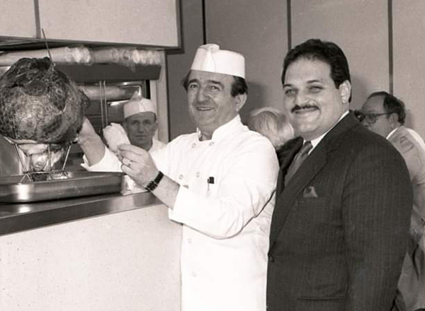 From L-R: Original owner Jim Lile and Mayor Michael A. Guido circa 1986. Guido was a Lile's regular. 