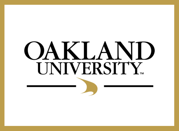 Okland University logo.
