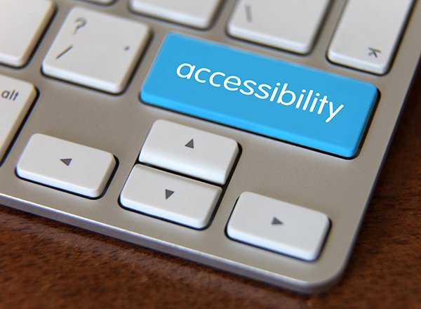 Keyboard with accessibility key