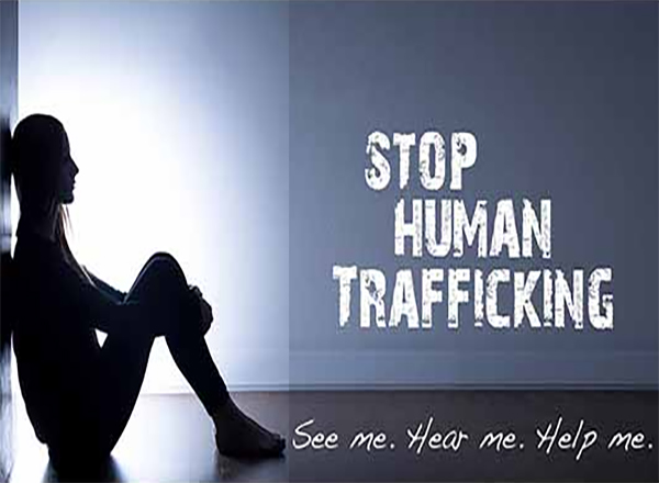 Human trafficking graphic