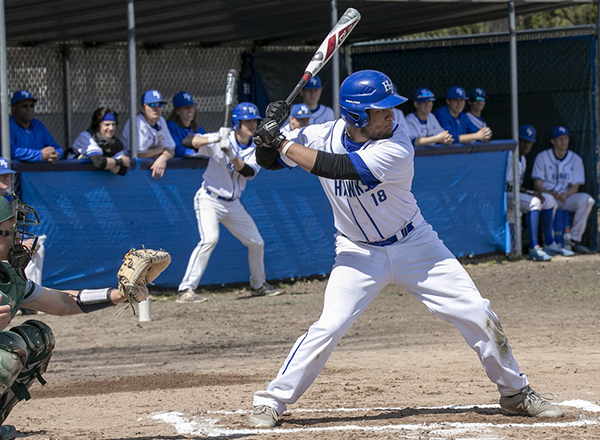 Photo of baseball player at the plate