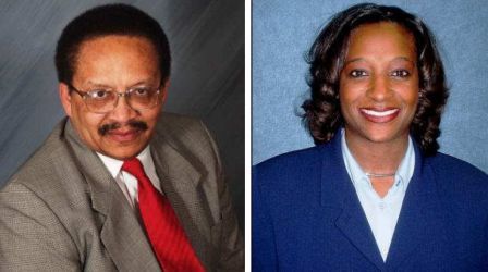 Coach Gipson and Williams