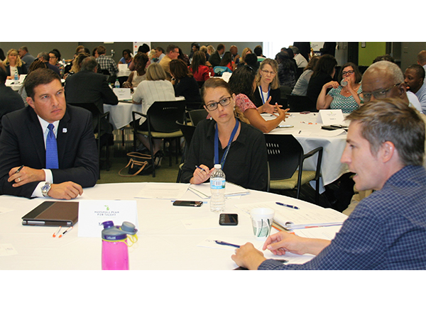 HFC President Russell Kavalhuna participates in a breakout session. 