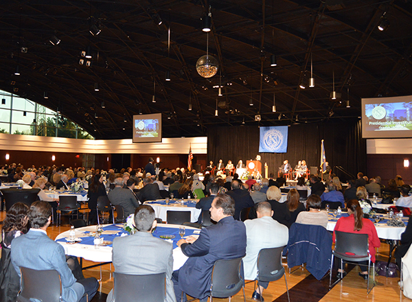 The evening included a full house of community members, partners, friends, dignitaries, alumni, faculty, staff, and students.