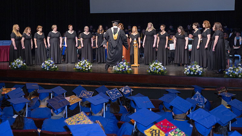 HFC musicians commence the ceremony