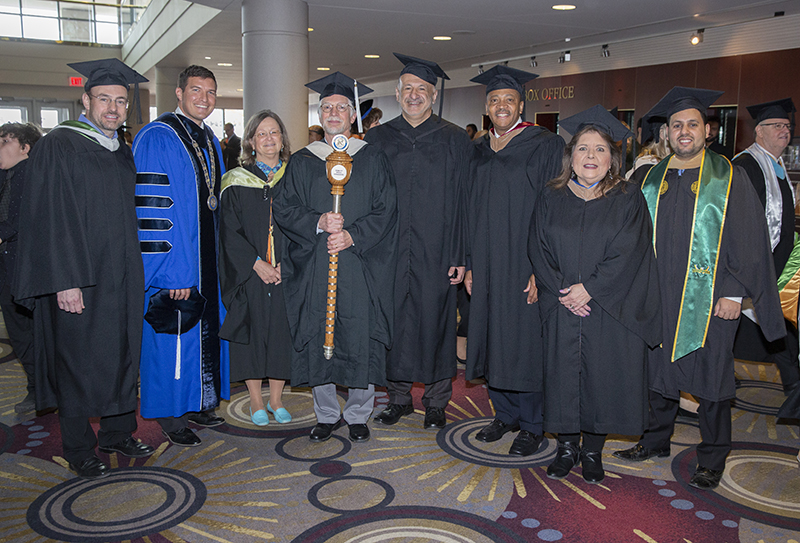 President, trustees, guests