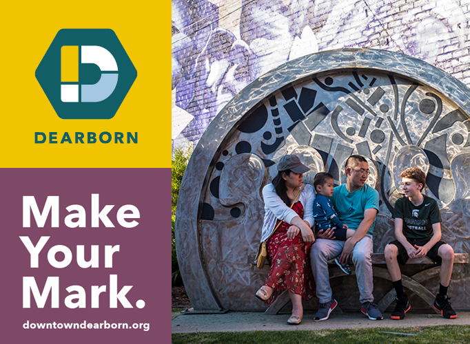 New Dearborn logo and creative