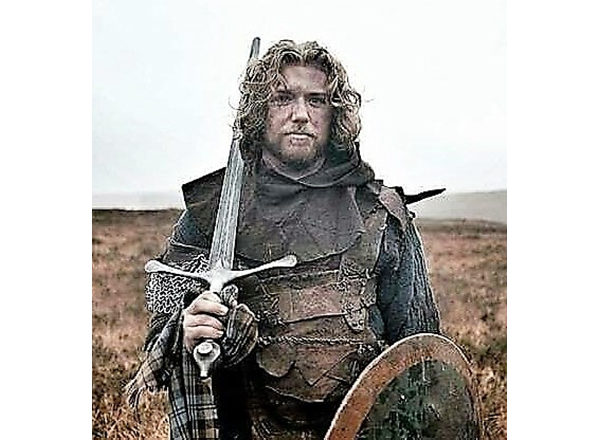 HFC and Royal Conservatoire of Scotland alumnus Timothy Pollack in medieval garb. 