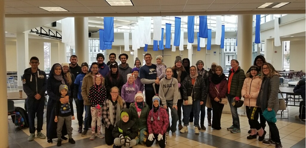 The runners and supporters enjoyed good weather while doing a good deed through the Turkey Trot.. 