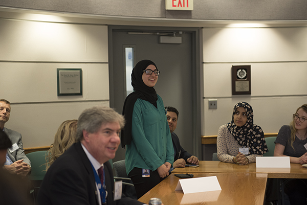 Zainab Mroue, one of the successful HFC graduates now working for Secure24.