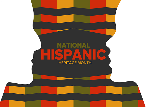 Hispanic heritage month graphic