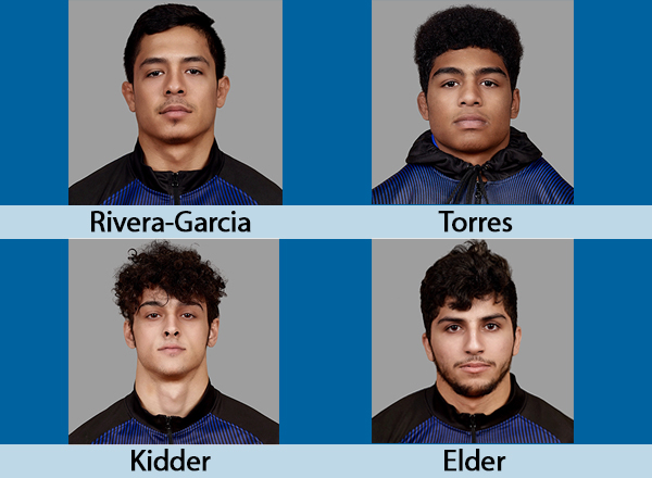 Headshots of the four national qualifiers