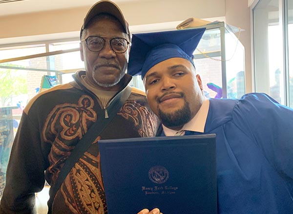 Dunamis Archer and his father, Andre.