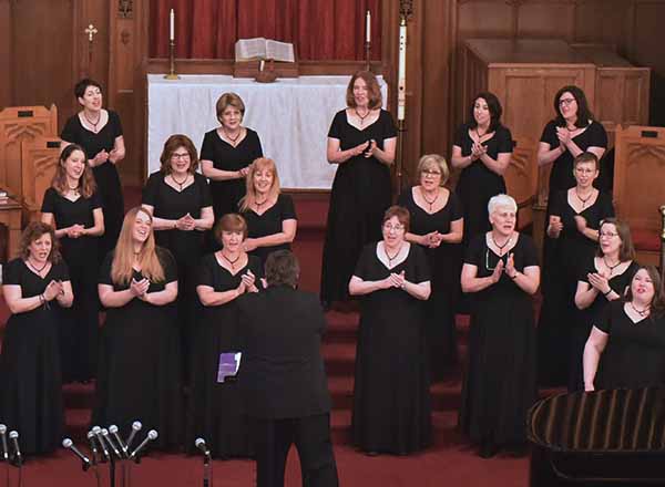 Renaissance Voices singers.