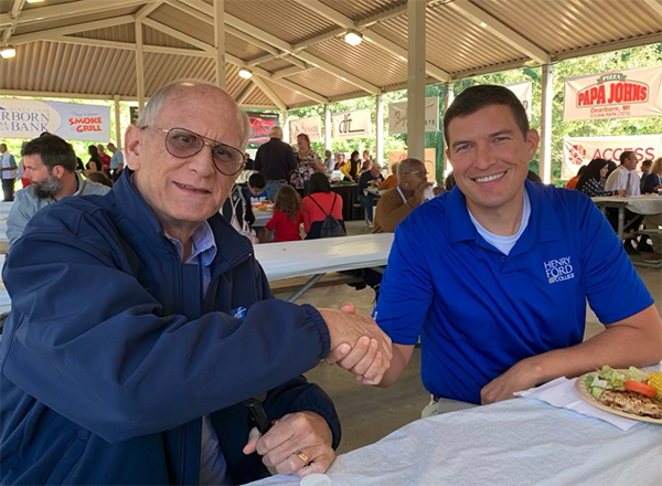 John McDonald with Russ Kavalhuna