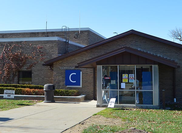 The College Store entrance.
