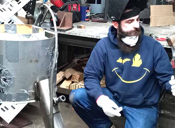 Bryant Bagnall was one of the participants representing HFC at the Student Cupola Contest. 