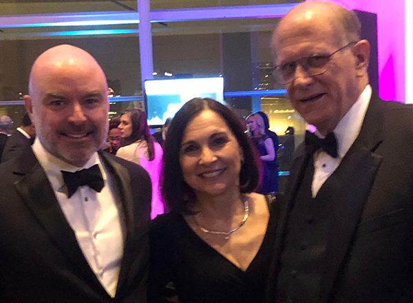 From L-R: Dr. Eric Rader, Denise McDonald, and John McDonald.