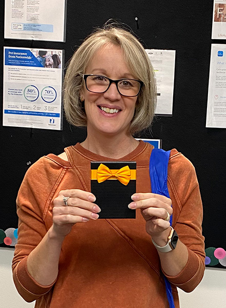 Michelle Hill won a $25 Amazon gift card. 