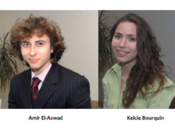 Amir El-Aswad and Kelcie Bourquin 