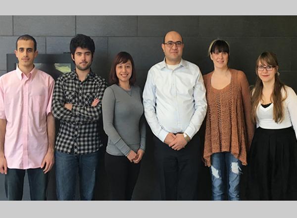 The HFC Community College Innovation Challenge team, from left to right: Ahmed Shawhatti, Denis Sinani, Issamar Camacho Almaraz, Dr. Hassan Nameghi, Alexis Fitz Owens Tressler, Victoria Peruski.