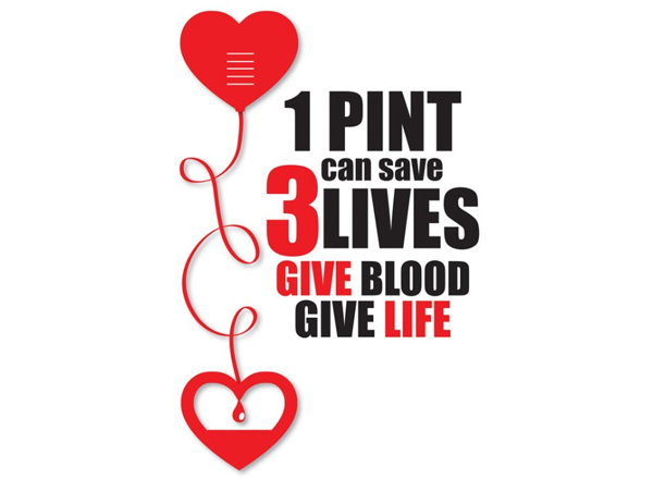 Graphic: 1 pint can save 3 lives