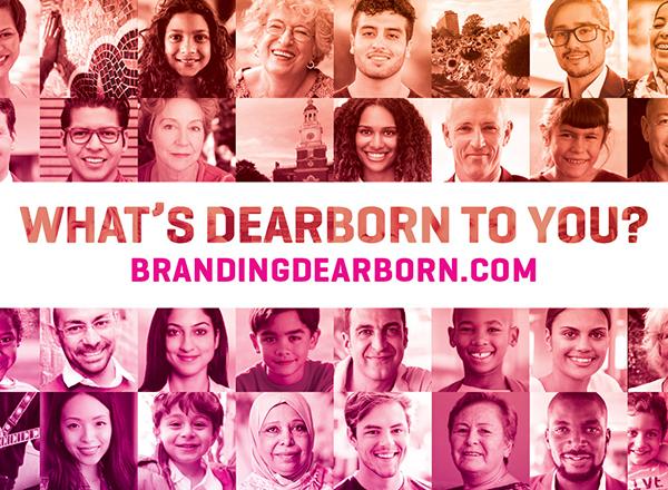 people's faces and "What's Dearborn to You?"