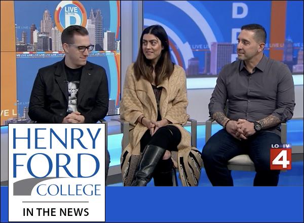 Joe Cosenza on the right, accompanied by two other guests in chairs