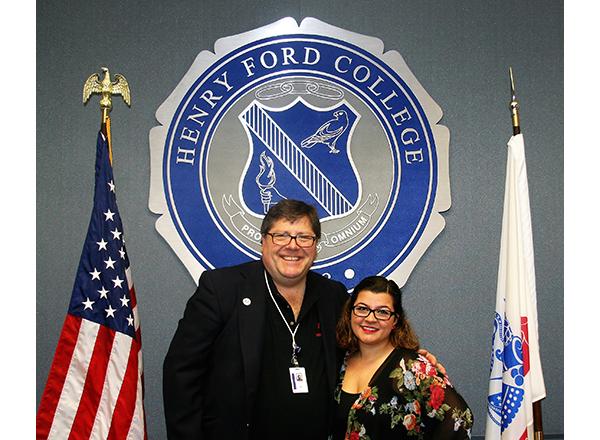 photo of Kevin Dewey and Jasmine Young 