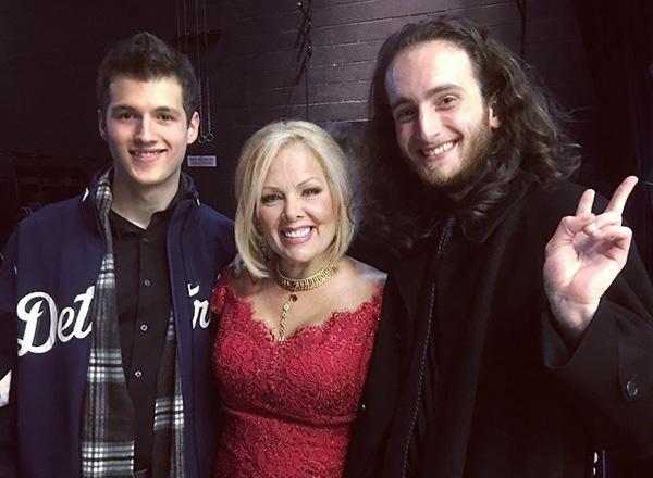 Karen Newman with Matthew Reeber and Mohamed Fadlallah