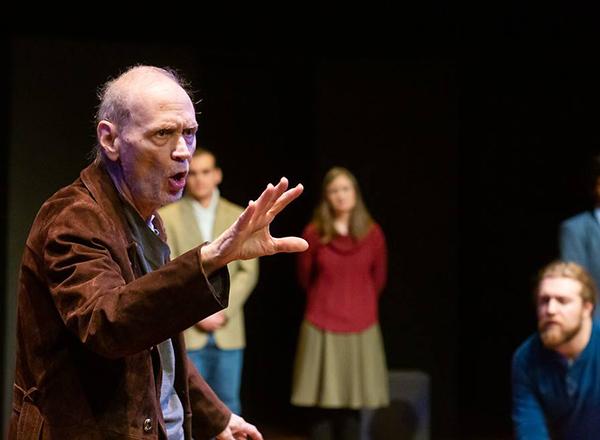 Gerry Dzuiblinski in acting form