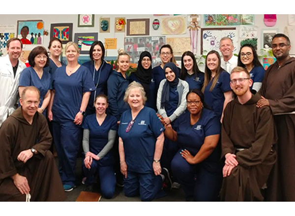 OTP students and Capuchins