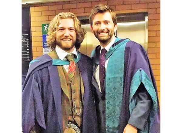 Timothy Pollack and David Tennant