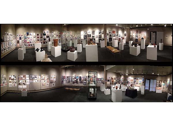 Photo of the artwork currently on display in Sisson Gallery