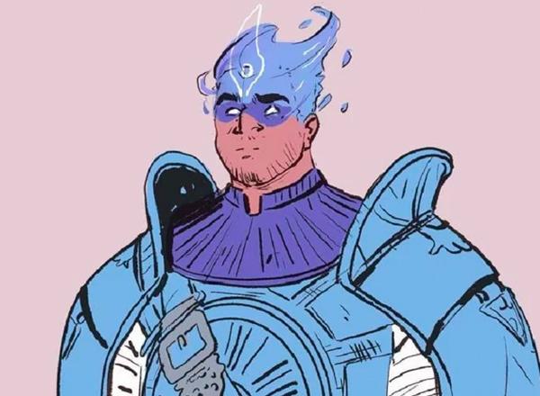 Amulet, Marvel's newest superhero who lives in Dearborn, by artist Sara Alfageeh. She co-created Amulet with HFC alumnus/writer Saladin Ahmed. 