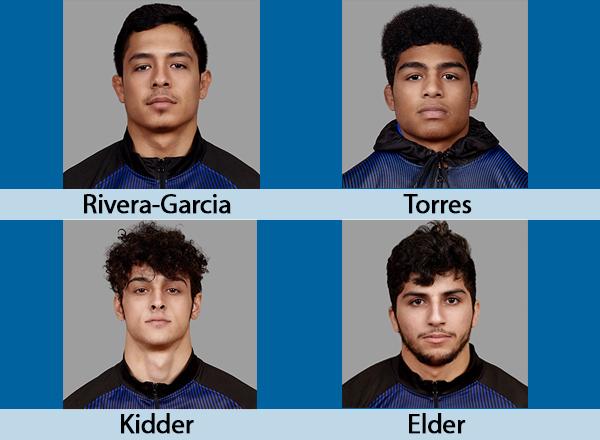 Headshots of the four national qualifiers