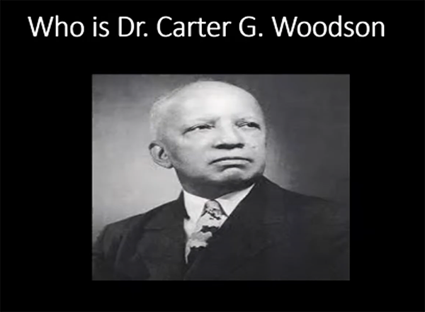 Screenshot from video of Dr. Harvell's presentation