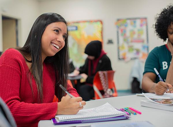 HFC students in classroom