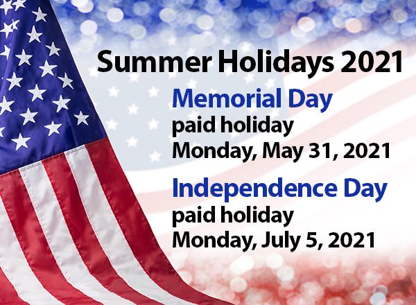 Summer holidays graphic