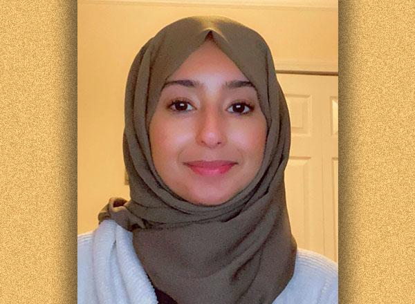 A headshot of Amal Harhara.