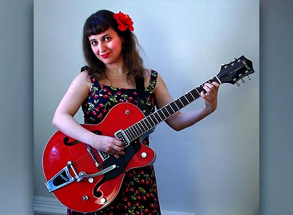 Local musical talent Jo Serrapere.