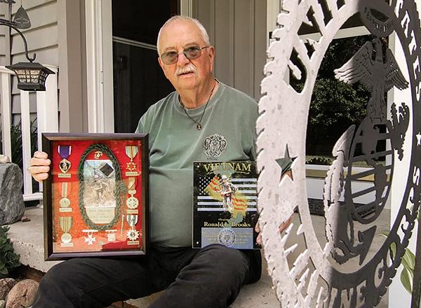 HFC alum and Vietnam veteran Ronald Brooks.