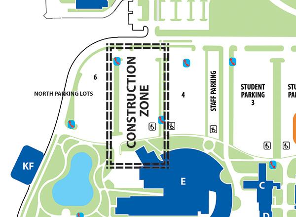 map cutout showing location of Lot 5